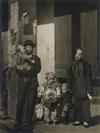 GENTHE, ARNOLD (1869-1942) Family group, Chinatown, San Francisco * Asian child holding the hand of an adult, San Francisco.